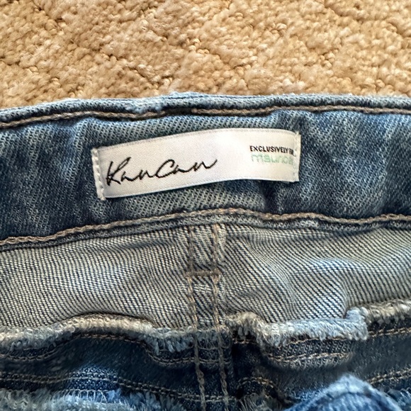 KanCan Dark Wash Distressed Ankle Jeans - Picture 4 of 6